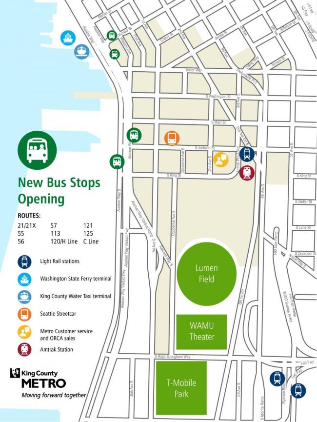 New bus stops for West Seattle routes Westside Seattle